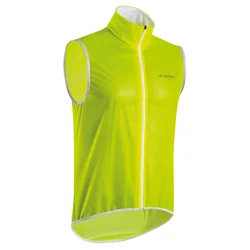 COUPE VENT GIST SANS MANCHE IMPERMEABLE JAUNE FLUO XS -5273