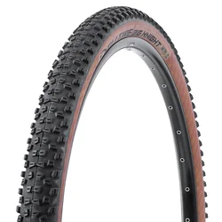 TYRE FOR MTB 29 X 2.10 DELI-FOLDABLE-TANWALL BLACK/BROWN - REINFORCED - ANTI-PUNCTURE 1.3mm (54-622) 62TPI