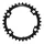 CHAINRING FOR ROAD BIKE- Ø 110 - 4 ARMS FOR SHIMANO ULTEGRA R8000 / 6800 TA X110- 33T. -INNER- COMPATIBLE TIAGRA 4700/105  5800+R7000/DURA ACE 9000+9100 Black 11 Speed.