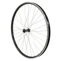 WHEEL FOR TREKKING BIKE- 700x35 FRONT - KARGO FOR E-BIKE ALUMINIUM BLACK "DOUBLE WALLED" SHIMANO HUB TX500 - QUICK RELEASE (REINFORCED)