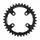PLATEAU VTT 4BRA D.76 POUR SRAM XX1 STRONGLIGHT 34DTS MONO NOIR ALU 7075 11V. NARROW WIDE