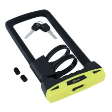 ANTITHEFT FOR BICYCLE -U LOCK AUVRAY ZEN 108x235 mm (Ø 13 mm) WITH BRACKET- Security level 8/10 -