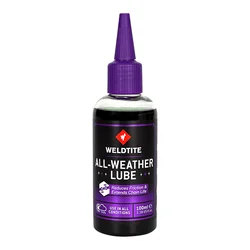 LUBRIFIANT VELO CHAINE WELDTITE ALL WEATHER TOUTES CONDITIONS (100ml)