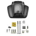 KIT CARROSSERIE POUR DOSSERET ORIGINE PIAGGIO 125-350-500 X10 NOIR  -675923000S-