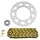 CHAIN AND SPROCKET KIT FOR MBK 50 X-LIMIT SUPERMOTO 2003>2006 / YAMAHA 50 DT R 2003>2006  420  11x48 (BORE Ø 105mm) (OEM SPECIFICATION)  -AFAM-