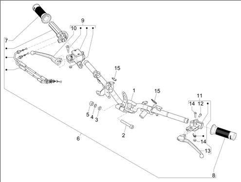 Guidon - Maître cylindre