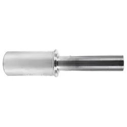 ADAPTATEUR/BROCHE DE LEVE/BEQUILLE MOTO STAND ARRIERE MONOBRAS POUR DUCATI 1098, 1200 MONSTER, 1200 MULTISTRADA, 939 SUPERSPORT ACIER ARGENT DIAM 40,5 mm  -P2R-