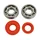 BEARING FOR CRANKSHAFT+SEALS FOR SCOOT P2R FOR MBK 50 BOOSTER, NITRO/YAMAHA 50 BWS, AEROX/APRILIA 50 SR/CPI 50 ARAGON/GENERIC 50 IDEO/KEEWAY 50 FOCUS (KIT 6204 SKF STEEL C4/RED RACING SEAL)