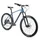 VELO MUSCULAIRE VTT 29 LEADER FOX EMPORIA BLEU TIGRE 11V CADRE 22 POUCES (TAILLE ADULTE 190 cm à plus)