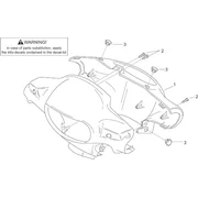 Carrosserie av. II - Support tableau de bord