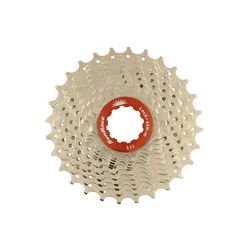 CASSETTE 11 speed SUNRACE 11-28 RX1 FOR SHIMANO (ROAD) (level 105) METALLIC SILVER (SUPPLIED IN BOX) (11-12-13-14-15-17-19-21-23-25-28)