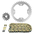 KIT CHAINE ADAPTABLE KYMCO 300 MAXXER 2005>2016  520  14X38  (DEMULTIPLICATION ORIGINE)  -AFAM-