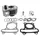 CYLINDRE SCOOT ADAPTABLE SCOOT 50 CHINOIS 4T GY6,139QMB/PEUGEOT V-CLIC 4T/SYM 50 ORBIT 4T/BAOTIAN 50 BT49QT 4T/KYMCO 50 AGILITY 4T (DIAM 39mm - AXE DE PISTON 13mm) QUALITE OEM  -MAGNETI MARELLI-