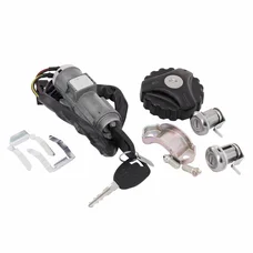 LOCK KIT- COMPLETE "PIAGGIO GENUINE PART" PORTER  -B023250-
