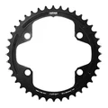 PLATEAU ROUTE 4BRA D.110 POUR SHIMANO 105 R7100 / ULTEGRA R8100 MICHE 40DTS INTERIEUR NOIR 12V.