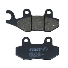 BRAKE PADS - TRW FOR  PEUGEOT 125 GEOPOLIS, SATELIS Front /Rear,   500 SATELIS Rear  , 125 VIVACITY Front  / KYMCO 50 AGILITY Front 10/12" wheels , 125 AGILITY Front  (MCB582 LC)
