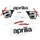 AUTOCOLLANT/STICKER/KIT DECORS ORIGINE APRILIA 125 SR GT COMPACT SPORT ROUGE 2021> -2H004782000A1-