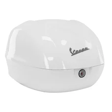 TOP CASE 32L ORIGINE PIAGGIO 50-125 VESPA PRIMAVERA/SPRINT/PX 2013> BLANC 544 (SANS DOSSERET)  -1B00001600BR-