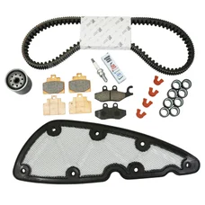 KIT ENTRETIEN MAXISCOOTER ORIGINE PIAGGIO 350 MP3 MAXI SPORT 2018> (AVEC PLAQUETTES DE FREIN)  -1R000371-