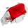 FEU ARRIERE SCOOT ADAPTABLE SCOOT 50 CHINOIS QT3/GY6/BAOTIAN 50 BT49QT/SYM 50 ORBIT/PEUGEOT 50 V-CLIC/TNT 50 ROMA 2, STRADA AVEC CLIGNOTANTS TRANSPARENTS (HOMOLOGUE CE)  -P2R-