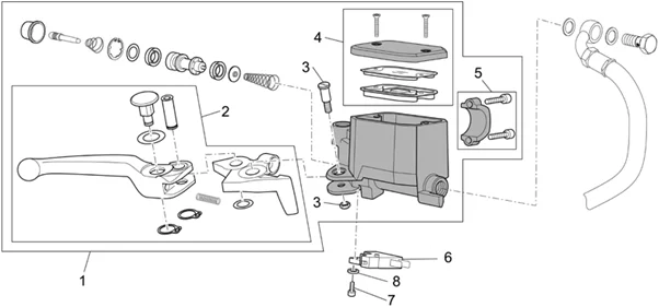 Maît. cyl. frein AV