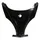 FRONT SHIELD - UPPER - "PIAGGIO GENUINE PART" 125-250-500 X9 BLACK 78/A  -62043100ND-