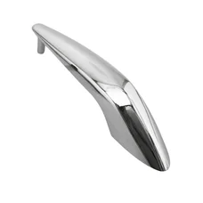 CRETE DE GARDE BOUE AVANT (L154) CHROME ORIGINE PIAGGIO 125-300 VESPA GTS 2009>2016  -1B002582-