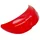 LENS FOR TAIL LAMP FOR SCOOT  PEUGEOT 50 TKR, TREKKER, SQUAB RED  -REPLAY