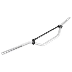 GUIDON 50 A BOITE VOCA CROSS ALU T6 DIAM 22,2mm L805mm H94mm ARGENT