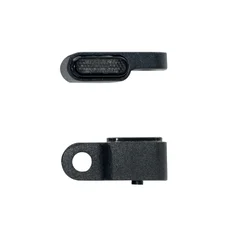 CLIGNOTANT MOTO TAAC FR08 3 LEDS FUME/NOIR FIXATION RETROVISEUR (DIAM 8mm / LONG 46mm / H 13mm) (PAIRE) QUALITE PREMIUM  -HOMOLOGUE ECE-