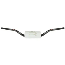 GUIDON 50 A BOITE KRM PRO RIDE PATRIOT OVERSIZE DIAM 28,6mm ALU NOIR AVEC MOUSSE BLANCHE HOLOGRAPHIQUE