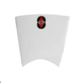 AUTOCOLLANT/STICKER/DECOR TETE DE FOURCHE ORIGINE PIAGGIO 50 GILERA SMT/RCR 2013> BLANC/ROUGE  -2H000912-