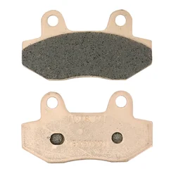 PLAQUETTE DE FREIN CL BRAKES POUR PEUGEOT 50 SPEEDFIGHT 3/4 2010> AV / JONWAY 50 QT6, QT10, QT28 AV  (1 JEU DE 2 PLAQUETTES)  (3096 SC)