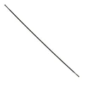 STAINLESS SPOKE- BLACK "STRAIGHT PULL" DT SWISS AERO 2/3/2mm L295mm WITHOUT NUT (SOLD PER UNIT) FOR ROUE R24 OPPOSITE SIDE OF CASSETTE