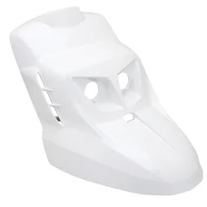 FRONT FAIRING FOR SCOOT  REPLAY DESIGN EDITION FOR  MBK 50 BOOSTER 2004>/YAMAHA 50 BWS 2004> GLOSS WHITE  (SUPPLIED WITH HEADLIGHT KIT)