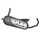 EXHAUST FOR SCOOT TECNIGAS SILENT PRO FOR SYM 50 FIDLDLE II 4STROKE 2012>, ORBIT 4STROKE 2012>  (NEW MOTORISATION)