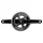 CHAINSET FOR ROAD BIKE - SRAM 12V. RIVAL ALU GRAVEL INTEGRATED AXLE DUB 172.5mm 48x35 - chainring centers 107mm  ( without cups)
