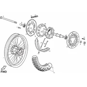 Roue arrière