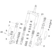 Composants de la fourche (Wuxi Top)