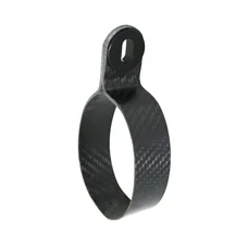 EXHAUST SILENCER CLAMP FOR 50cc MOTORBIKE - LEOVINCE X-FIGHT FX2 CARBON (REF. 303828502R)