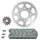 KIT CHAINE ADAPTABLE HONDA 125 CA REBEL 1995>2000  520  13x39  (DIAM COURONNE 58/90/10.5)  (DEMULTIPLICATION ORIGINE)  -AFAM-