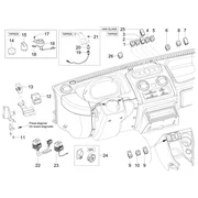 Inverseurs - Commutateurs - Boutons - Interrupteurs