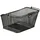 PANIER ARRIERE ACIER NID ABEILLE CITY KLICKFIX KORBKLIP NOIR AVEC FIXATION CLIP ADAPTABLE SUR TOUT PORTE BAGAGE 24L(39X30X21cm)