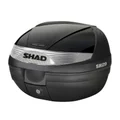 TOP CASE SHAD SH29 NOIR 29L AVEC PLATINE POUR SCOOTER/MAXISCOOTER (CONTENANCE 1 CASQUE INTEGRAL + 1 PAIRE DE GANTS) (L40xH30xP38cm)  (D0B29100)