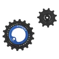 GALET DERAILLEUR AOPW TRIPEAK 11-18 DENTS CERAMIQUE 11x1V. SHIMANO GRX RX812 / 817 BLEU FONCE (JEU DE 2) (GARANTIE 4 ans)