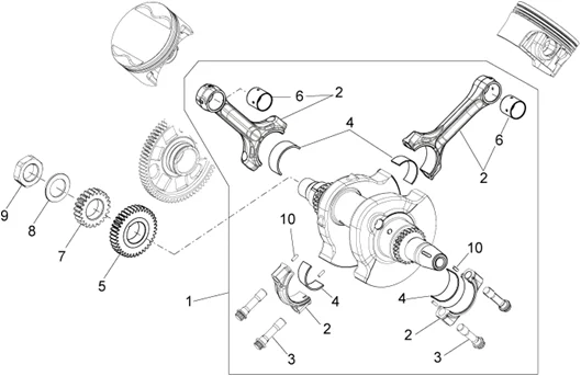 Arbre moteur