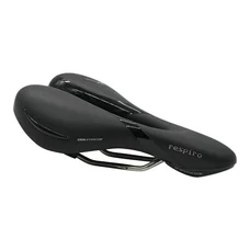 SELLE ROYAL RESPIRO LOISIR GEL CONFORT MAX MODERATE AVEC PROTECTION LATERALE ET ELASTOMERE NOIR 282x182mm 496g