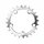 CHAINRING FOR ROAD BIKE- 5 Arms- 24T Ø 74 TRIPLE -INNER- ALUMINIUM SILVER- 7075 TA ZELITO TYPE SHIMANO 9/10Speed.