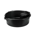 BOWL - MULTI PURPOSE FOR WORK SHOP  - PRESSOL -POLYETHYLENE GRADUATED WITH HANDLE - BLACK 6Lt