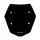 PARE-BRISE/SAUTE VENT MAXISCOOTER POUR VOGE 350 SR4 MAX IE 2023> FUME (H 360 mm - L 370 mm)  -MALOSSI-